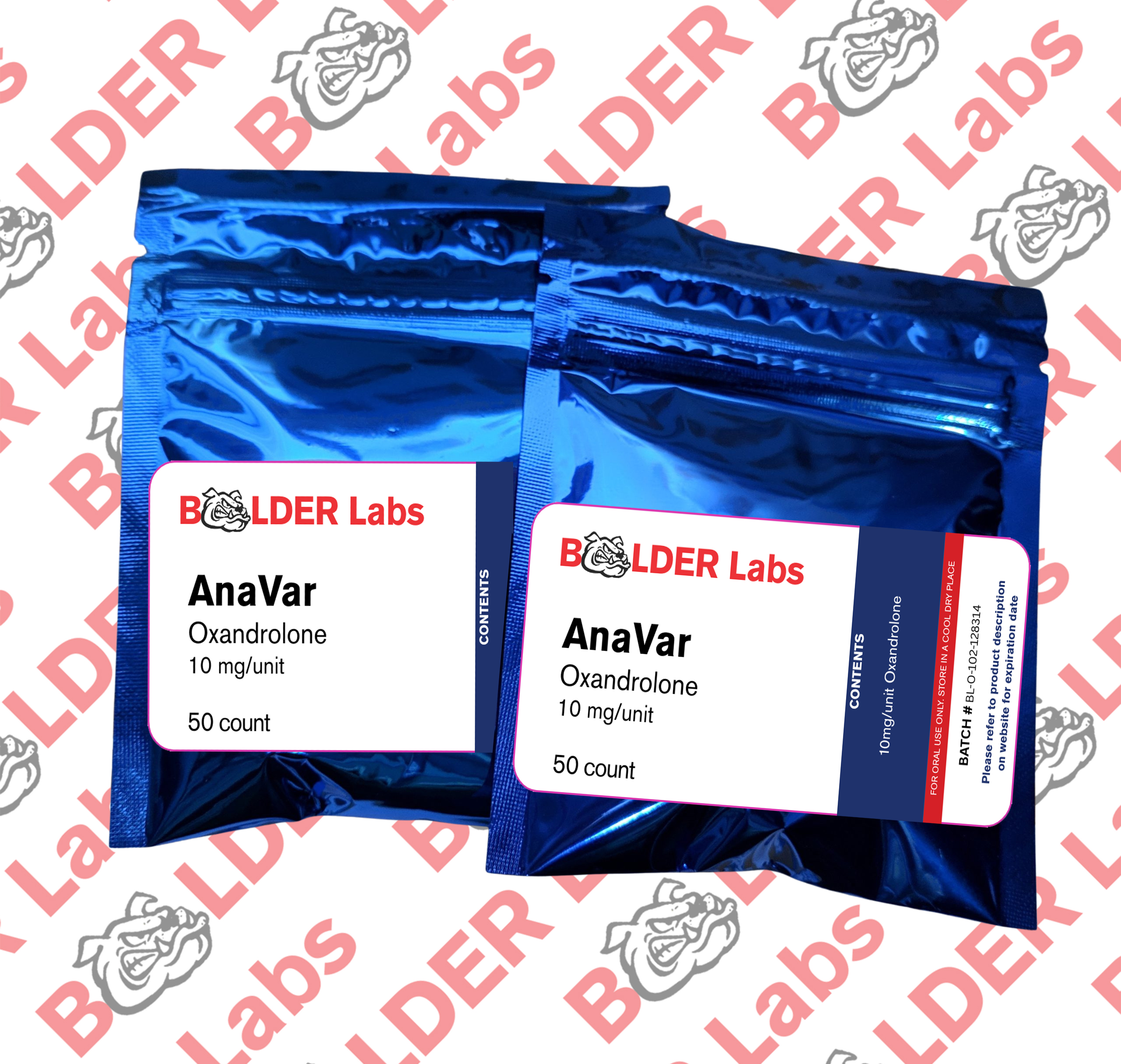Bolder AnaVar 10mg@50Tabs by Black Dragon Pharma