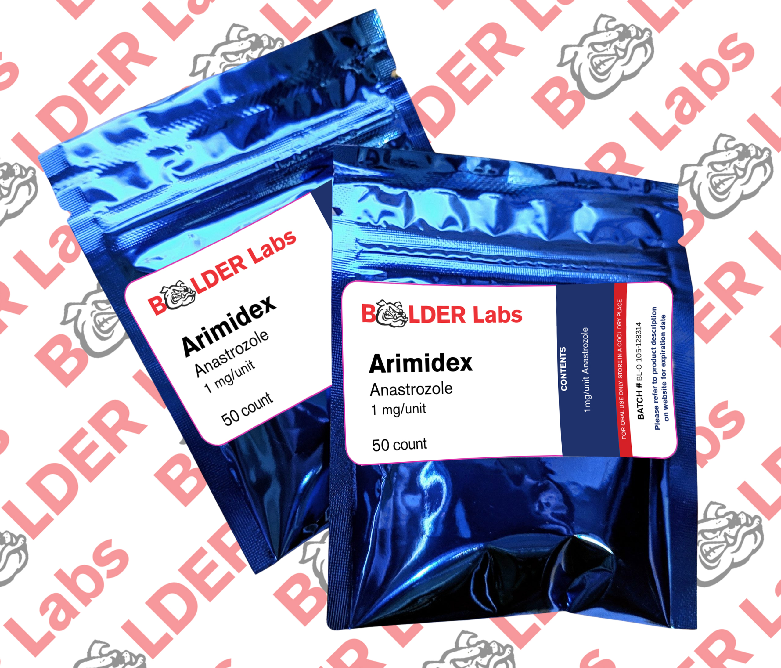 Bolder Arimidex 1mg@50Tabs