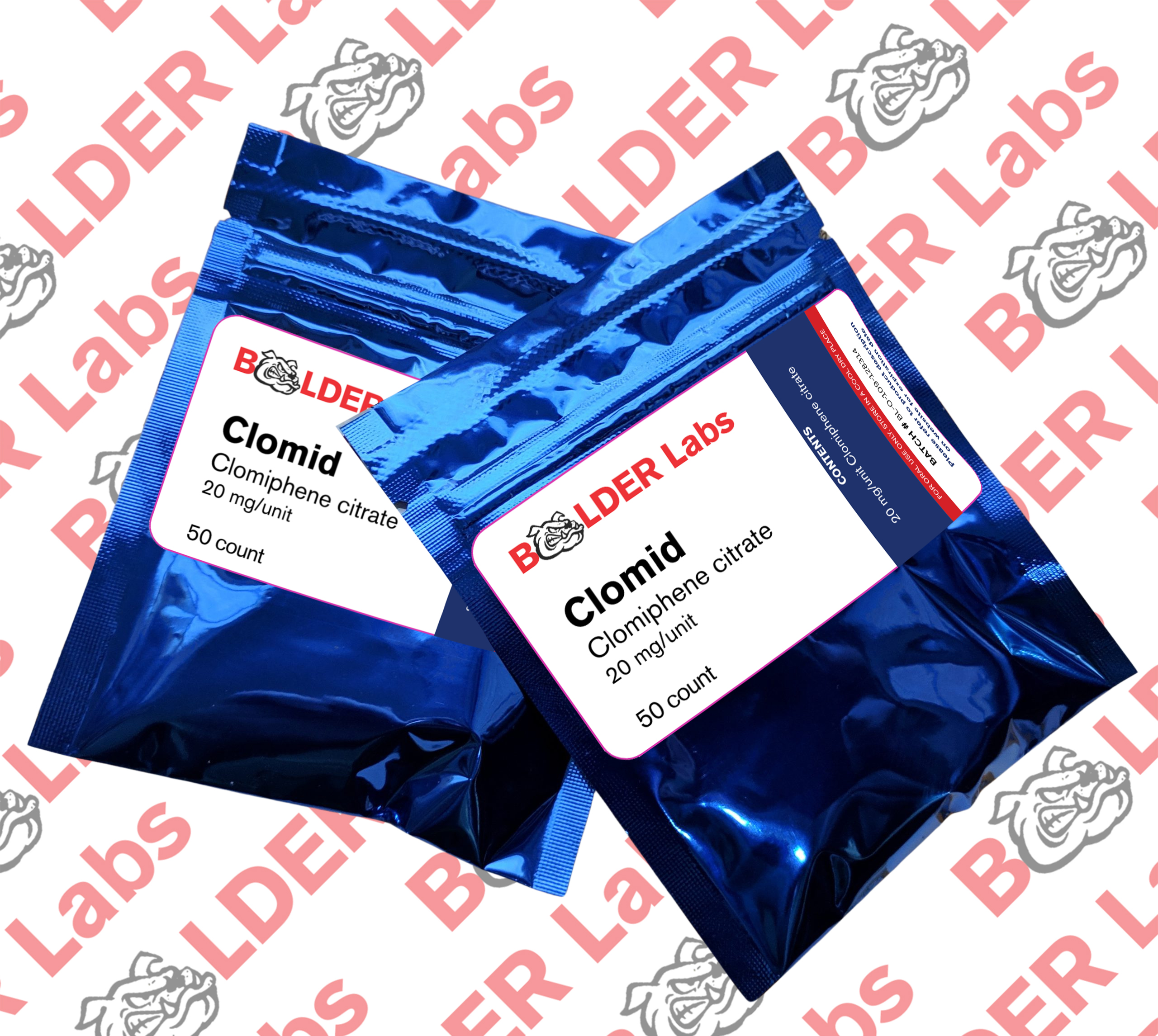 Bolder Clomid 25mg@20Tabs