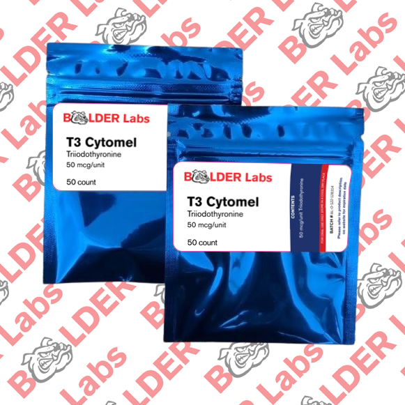 Bolder T3 Cytomel 50mcg@50Tabs