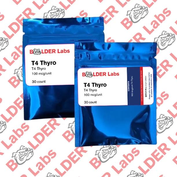 Bolder T4 Thyro 100mcg@30Tabs