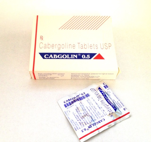 CABER Cabgolin generic 0.5mg@8Tabs