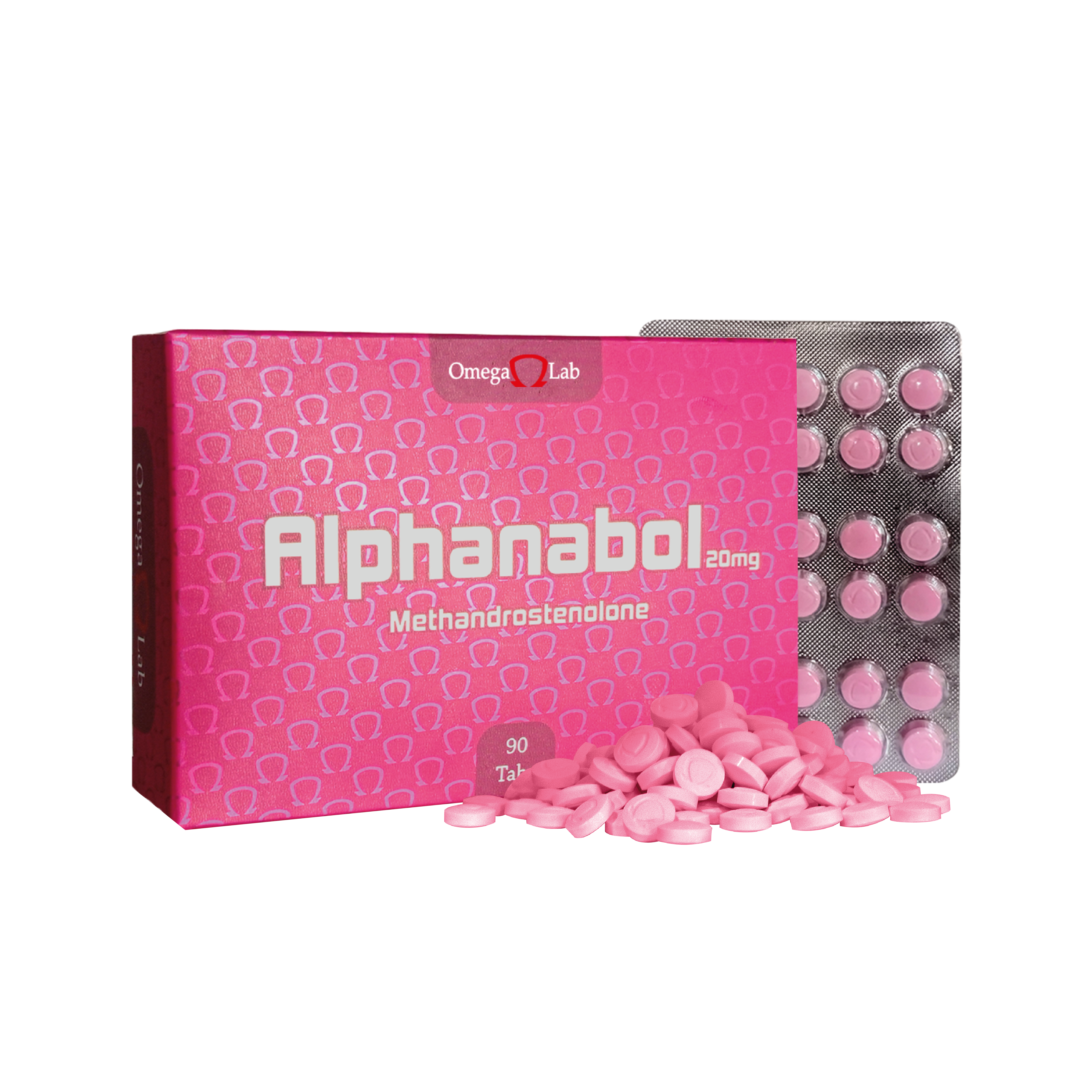OMEGA AlphaAnabol (Dbol) 20mg@90tabs