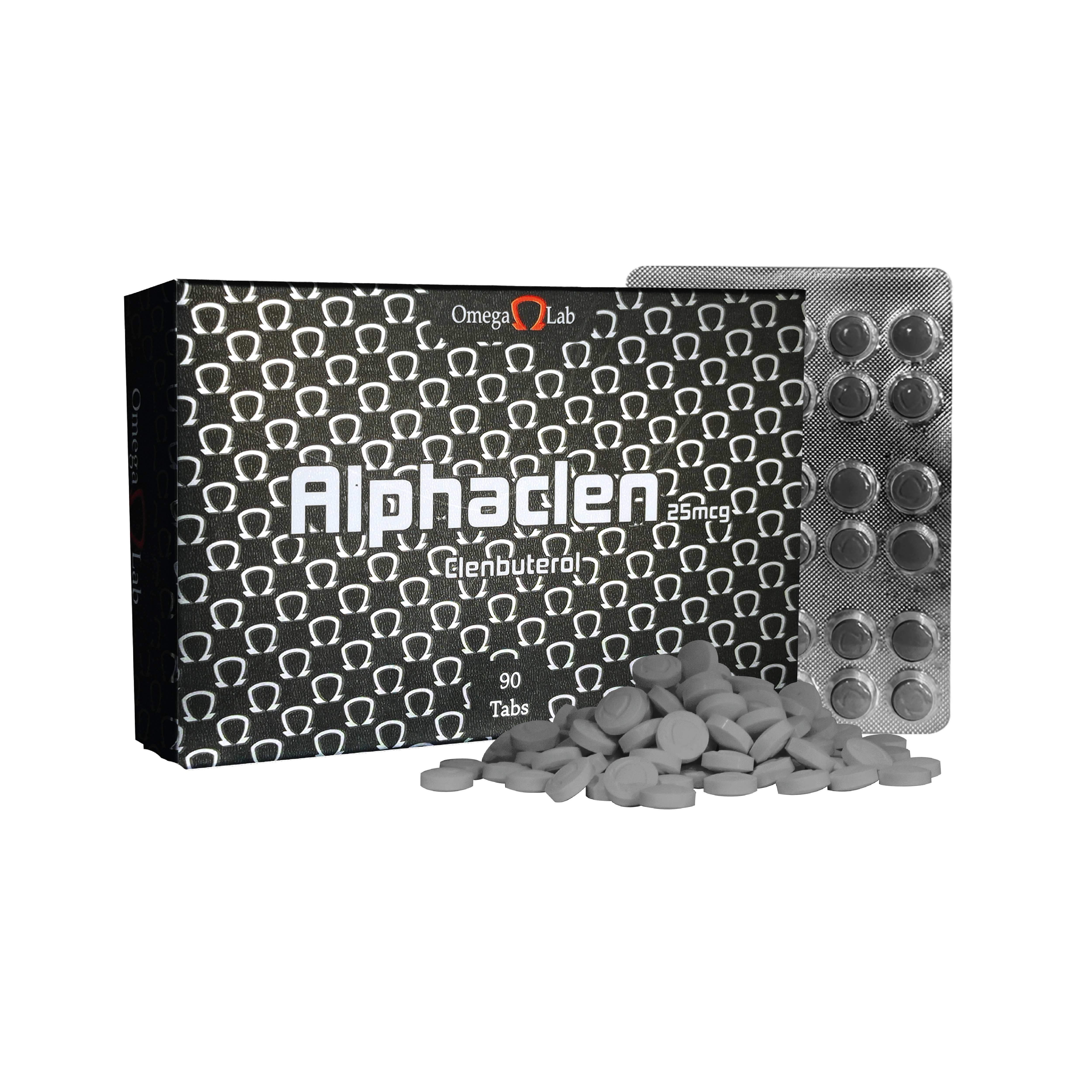 OMEGA AlphaClen 25mcg@90tabs