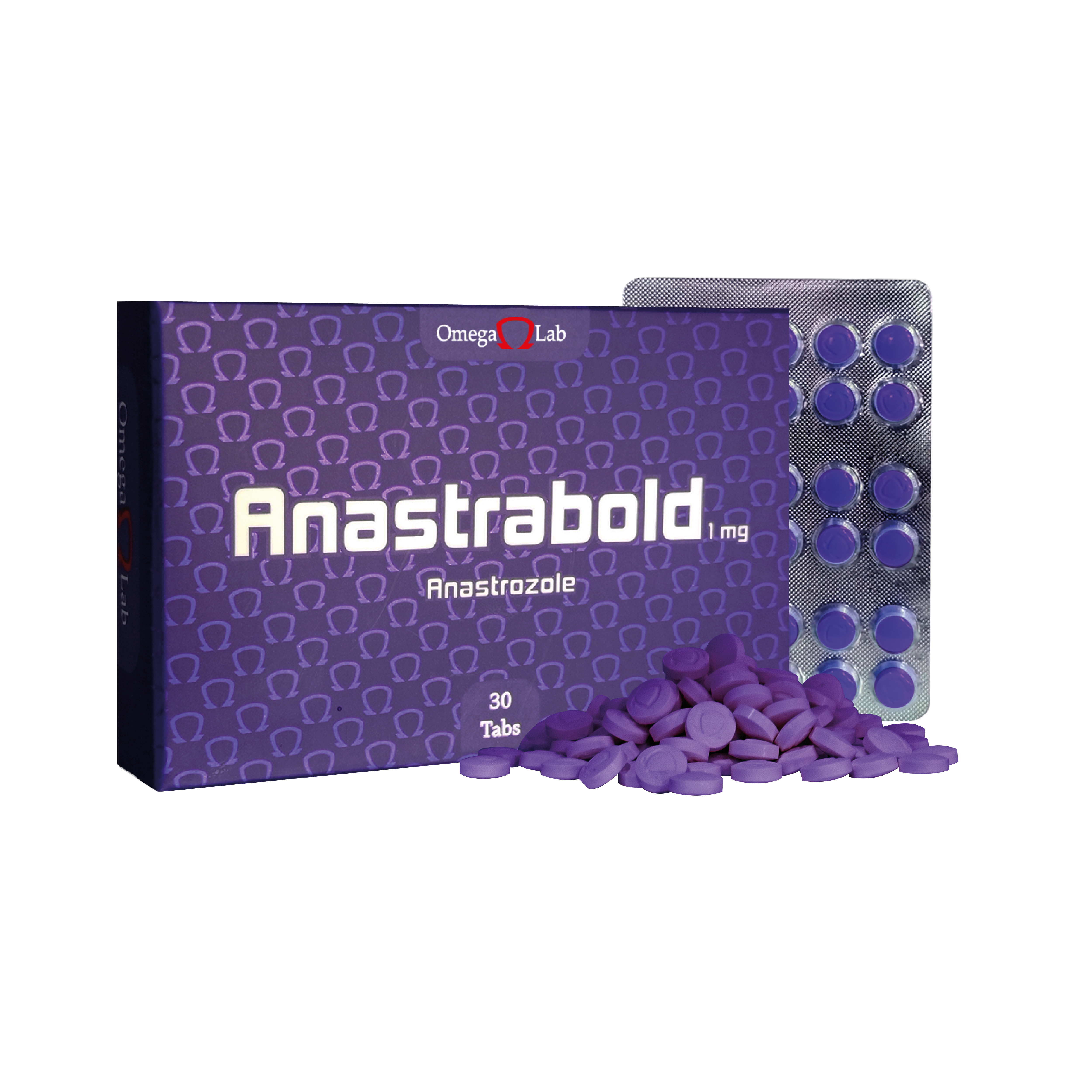 OMEGA AnastraBOLD (Anastrozole) 1mg@30tabs